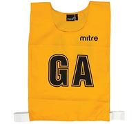 Mitre Netball Pro Training Bib Set Yellow M Man