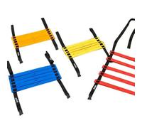 Mitre Quad Agility Ladder (Pack Of 4) Multicoloured (One Size)