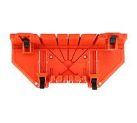 Mitre Saw Box Precision Hand Mitre Box Woodworking Orange Mitre Box with Angle Groove Types Double-Sided Teeth Angle Saw