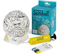 Mitre Scriball Ooodles | Customizable Mini Football For All Occasions, Zultz, One Size