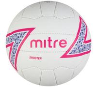 Mitre Shooter Netball White/pink/blue (4)