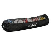 Mitre Tubular Ball Sack - Black, 5 balls by Mitre