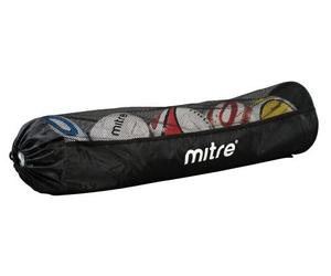 Mitre Tubular Ball Sack - Black, 5 balls by Mitre