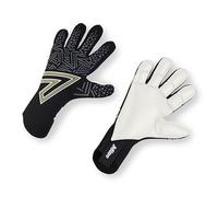 Mitre Ultimatch Goalkeeper Gloves | Improved Handling | Shock Absoption, Black/White, Size 8