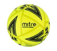 Mitre Ultimatch Indoor Football, Shape Retention, Ball, Yellow/Black, 4