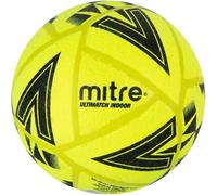 Mitre Ultimatch Indoor Football Yellow/black/grey (4)