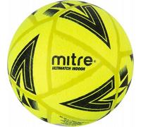 Mitre Ultimatch Logo Indoor Football Yellow/black (5)