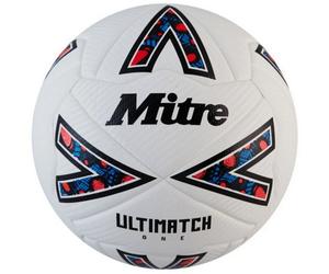 Mitre Ultimatch One 24 Football White/black/red (4)