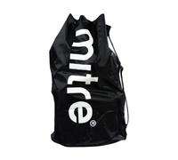 Mitre Unisex Adult 12 Ball Football Bag, Black, One Size