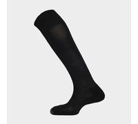 Mitre Adult Mercury Plain Football Sports Socks | Football Team Kit | Lightweight Long Sock | Breathable Sports Sock, Black, Senior (7 UK - 12 UK)