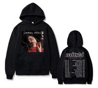 Mitski Hoodie Loose Long Sleeve Hoodie Fashion Harajuku Men Women Casual Street Sweatshirt For Fans (Color : 4, Size : M)