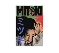 Mitski Last Words Of A Shooting Print Album Cover Signed Limited, Music Album Cover,Pop Hip Hop Rap Singer Star Music Poster Aesthetic Canvas Wall Art for Girl And Boy Teens Dorm Decor 08x12inch(20