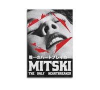Mitski Last Words Of A Shooting Print Album Cover Signed Limited, Music Album Cover,Pop Hip Hop Rap Singer Star Music Poster Aesthetic Canvas Wall Art for Girl And Boy Teens Dorm Decor 08x12inch(20