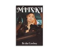 Mitski Last Words Of A Shooting Print Album Cover Signed Limited, Music Album Cover,Pop Hip Hop Rap Singer Star Music Poster Aesthetic Canvas Wall Art for Girl And Boy Teens Dorm Decor 08x12inch(20