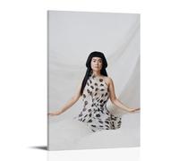 Mitski Poster Canvas Oil Painting Canvas Art Poster Home Hanging Painting Bar Art Interior Wall Decoration PosterFrame-style16x24inch(40x60cm)