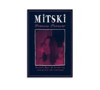 Mitski Poster Francis Forever Posters Canvas Print Aesthetic Wall Art Modern Home Decor for Bedroom Living Room12x18inch(30x45cm) Unframe-style