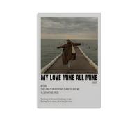 Mitski Poster My Love Mine All Mine Polaroid Album Posters Canvas Print Aesthetic Wall Art Modern Home Decor for Bedroom Living Room12x18inch(30x45cm) Unframe-style