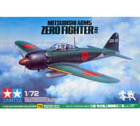 Mitsubishi A6m5 Zero Fighter (Zeke) 1:72 Plastic Model Kit Tamiya