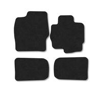 Mitsubishi Colt (2004-2009) Car Mats Accessories Tailored Fit Carpet Floor Mats Non Slip Black Trim Full Coverage Compatible Accessory Front Rear Set Anti Slip Granulated Backing Hand-Finished