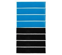 Mitsubishi Electric Air Conditioning Filter Cotton Set Compatible with MAC-2330FT-E and MAC-3000FT-E, Enzyme and Activated Carbon, PU Sponge Fibre, 8 Pack Black and Blue