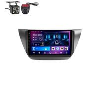 Mitsubishi Lancer 9 CS 2000-2010 Double DIN 9" HD Touch Screen Car Radio, Wireless Carplay, Android Auto, GPS Navigation, WiFi, Bluetooth, FM/AM, Mirror Link (Color: Q800)