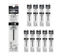 Mitsubishi Pencil Co., Ltd. ballpoint pen core replacement jet stream monochromatic for 1.0mm black SXR10.24 10 pieces