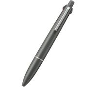 三菱鉛筆 Mitsubishi Pencil Multifunctional Jetstream 4&1 Lite Touch Ink Pen • 0.5 mm • Gloss Gray