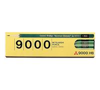 Mitsubishi Pencil pencil office pencil 9000 hardness HB K9000HB by "Mitsubishi Pencil Co., Ltd."