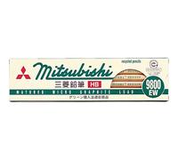 Mitsubishi Pencil pencil recycled pencil 9800EW HB 12 pieces K9800EWHB