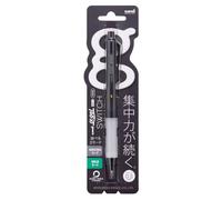 Mitsubishi Pencil Uni Alpha Gel Mechanical Pencil, 0.01 inch (0.3 mm), Black M31009GG1P.24