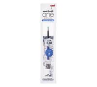 Mitsubishi Pencil Uni-Ball One Refill, 0.38mm, Blue, UMR-38S