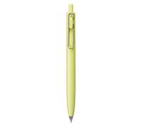 Uni One F Gel Pen • 0.38 mm • Black Ink (Faded Yellow)