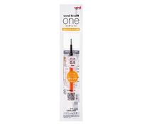 Mitsubishi Pencil Uni One Refill, 0.5mm, Orange, UMR-05S