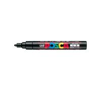 Uni-Ball 182699 - POSCA marker met brede wigpunt, PC-8K, zwart, 1 stuk