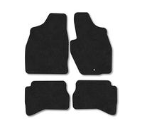 Mitsubishi Shogun Pinin (2000-2005) [LWB] Car Mats Accessories Tailored Fit Carpet Floor Mats Non Slip Black Trim Full Coverage Compatible Accessory Front Rear Set Anti Slip Granulated Backing Clips