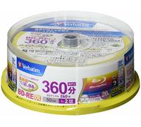 Mitsubishi Verbatim Blu-ray BD-RE DL 50GB 2x Rewritable Disc, 20-Disc Spindle