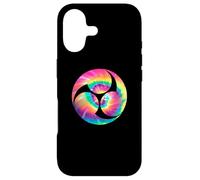 Mitsudomoe Symbol 70s Tie Dye Taiko Drummer Case for iPhone 17