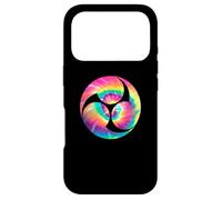 Mitsudomoe Symbol 70s Tie Dye Taiko Drummer Case for iPhone 17 Pro