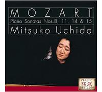 Mitsuko Uchida - Mozart: Piano Sonatas Nos. 8. 11. 14 & 15 [Japan CD] UCCD-7379