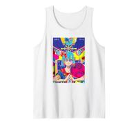 Mitsume Manga J-Pop Japanese Street Art Comic Classic Paint Tank Top
