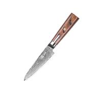 MITSUMOTO SAKARI 4.5 Inch Japanese Fruit Knife, Full Tang Chef Knife