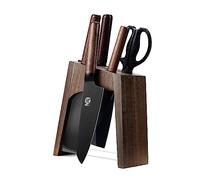 MITSUMOTO SAKARI 6 Pcs Professional Japanese Kitchen Knife Set with Scssior