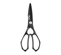 MITSUMOTO SAKARI Black Japanese Kitchen Scissor, Vegetable Cutting Shears