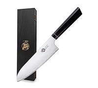 MITSUMOTO SAKARI Japanese Santoku Chef Knife, Chef Knife for Home Cooking