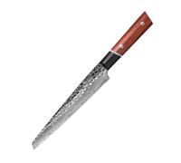 MITSUMOTO SAKARI Japanese Serrated Bread Knife, Double-Sided Cake Knife
