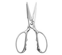 MITSUMOTO SAKARI Removable Heavy Duty Kitchen Shears, Japan Professional Kitchen Scissors, 8 inch Professional Multi-Functional Cooking Scissors (Magnetic Holder Included)