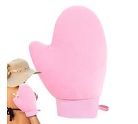 Mitt Self-Tanning | Back Lotion Applicator Massage for Self-Tanning Lotion - Gentle Application on Body Hands Face Sensitive Skin - Ideal for Showering Travel Home Hotel