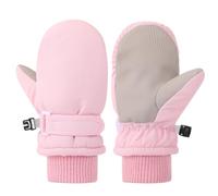 Mittens Children's Baby Ski Gloves Winter Gloves Children Waterproof | Warm fleece ski gloves for boys girls 6 - 12 years, windproof children's gloves for skiing cycling