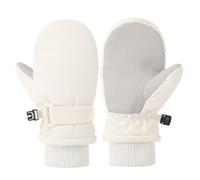 Mittens Children's Baby Ski Gloves Winter Gloves Children Waterproof | Warm fleece ski gloves for boys girls 6 - 12 years, windproof children's gloves for skiing cycling