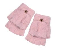 Mittens Fingerless Winter Gloves - Thermal Warm Mitten Glove, Cold Weather Warm Polar | Windproof Warm Half Finger Gloves with Cover, Convertible Half Finger Running Gloves with Half Finger for